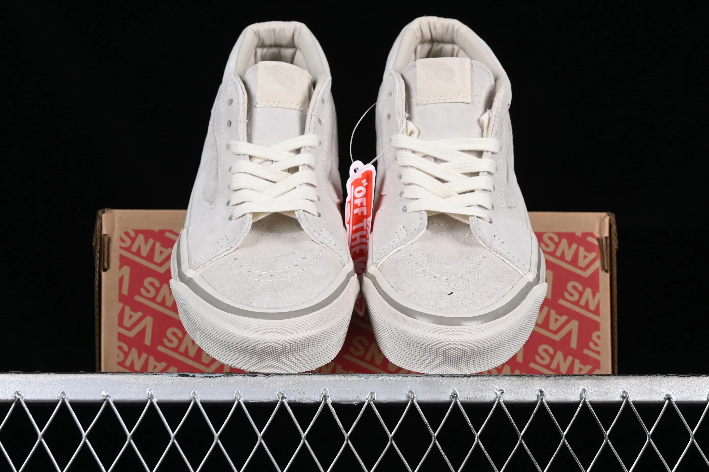All categories Vans Vans series Vans Mid Vans China NEIGHBORHOOD x Vans Sk8-Mid joint series milk tea China casual sneakers VN0A3WM3APL